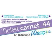 Aléop Carnet 10 Tickets