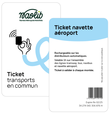 Ticket navette aéroport