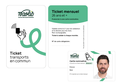 Ticket mensuel 26 ans et +
